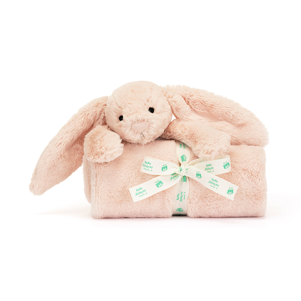 Jellycat Bashful Bunny Blankie - Blush