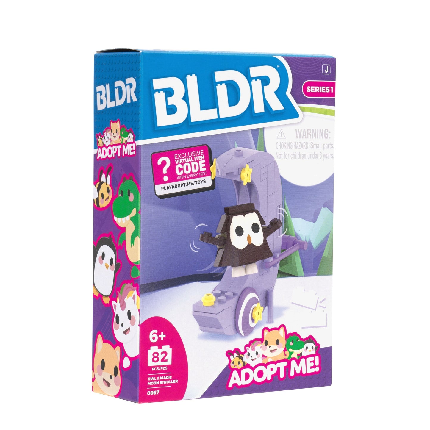 Adopt Me Owl & Magic Moon Building Set