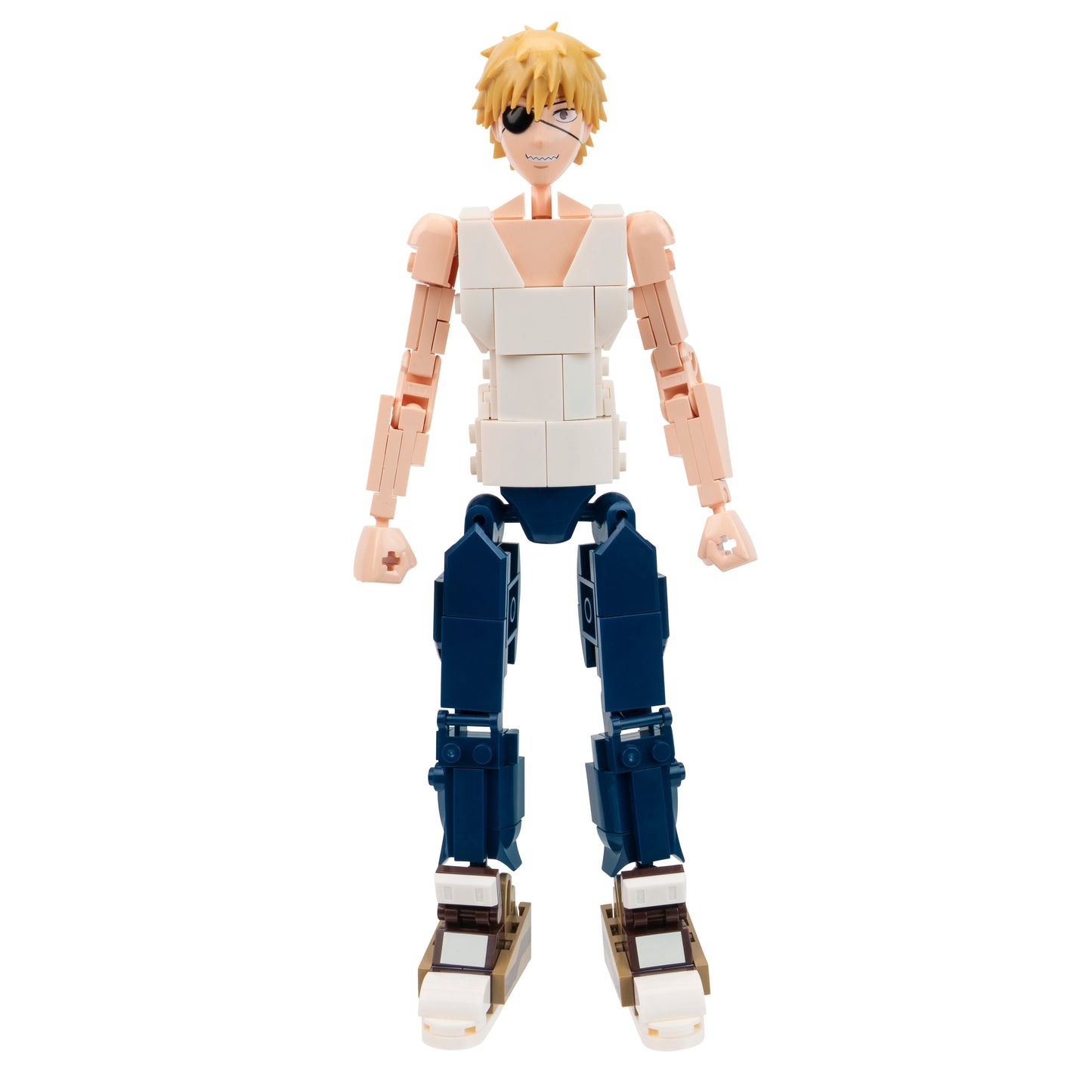 Chainsaw Man Denji and Pochita Building Set