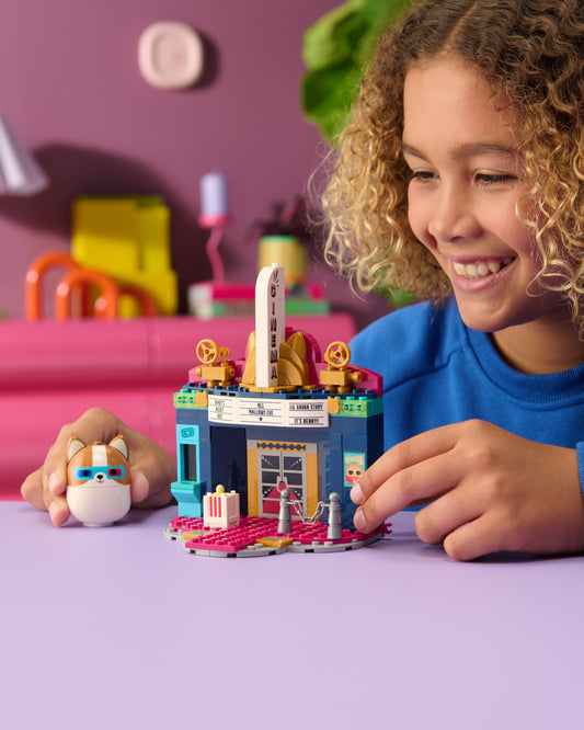 Squishmallows Reginald at the Movies Building Set