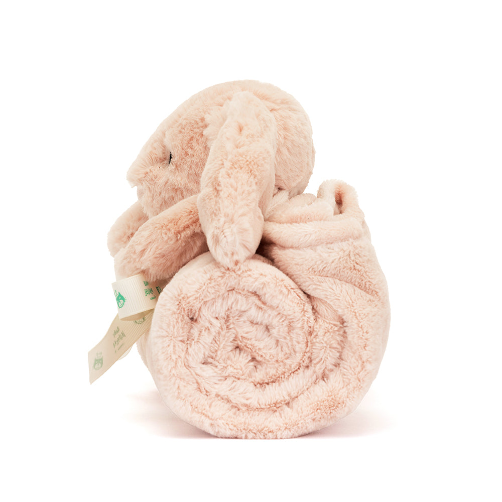 Jellycat Bashful Bunny Blankie - Blush