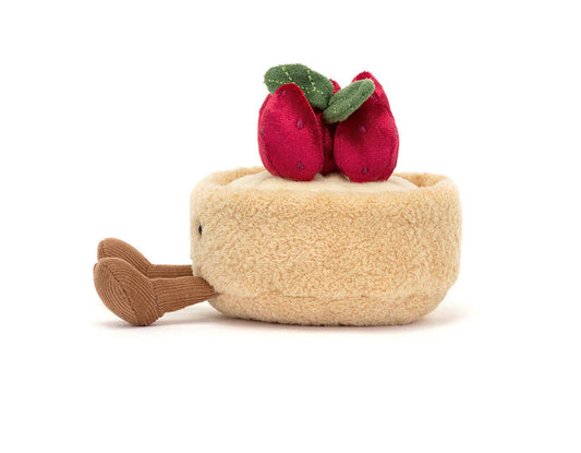 Jellycat Amuseables Fleurette Tarte Aux Fraises Plush