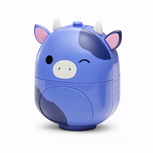 Squishmallows Ingred the Purple Cow Buildable Figure