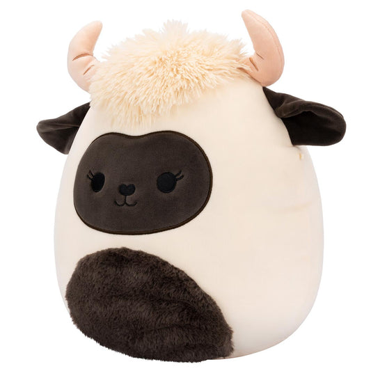 12-Inch Venus the Blacknose Sheep with Fuzzy Black Belly