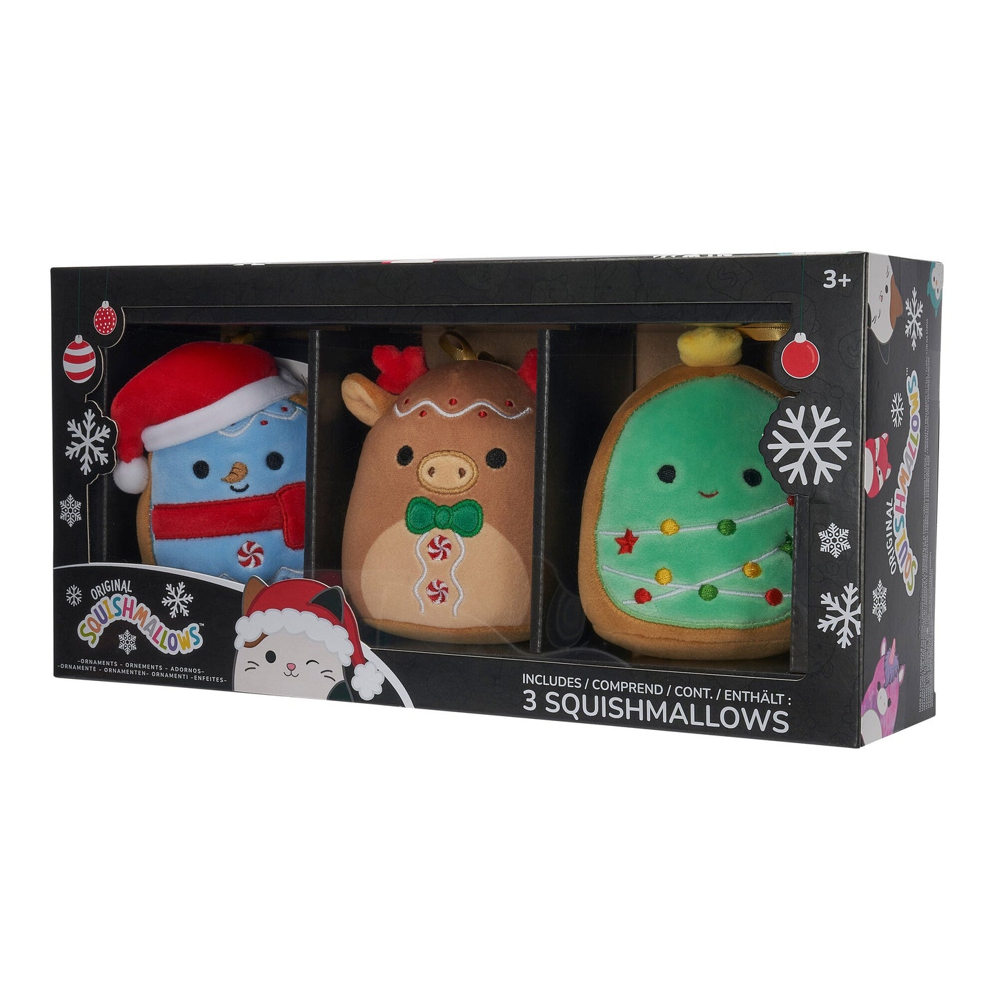 Squishmallows Cookie Ornament 3-Pack