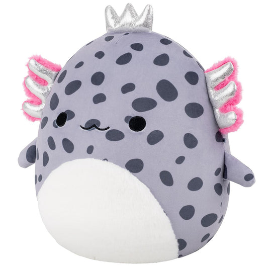 12-Inch Avana the Spotted Axolotl with Silver Crown