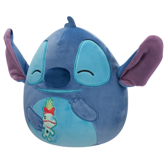 Disney 8-Inch Stitch Holding Scrump