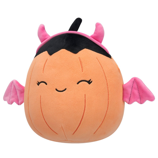 8-Inch Margie the Pastel Orange Pumpkin in Pink Devil Costume