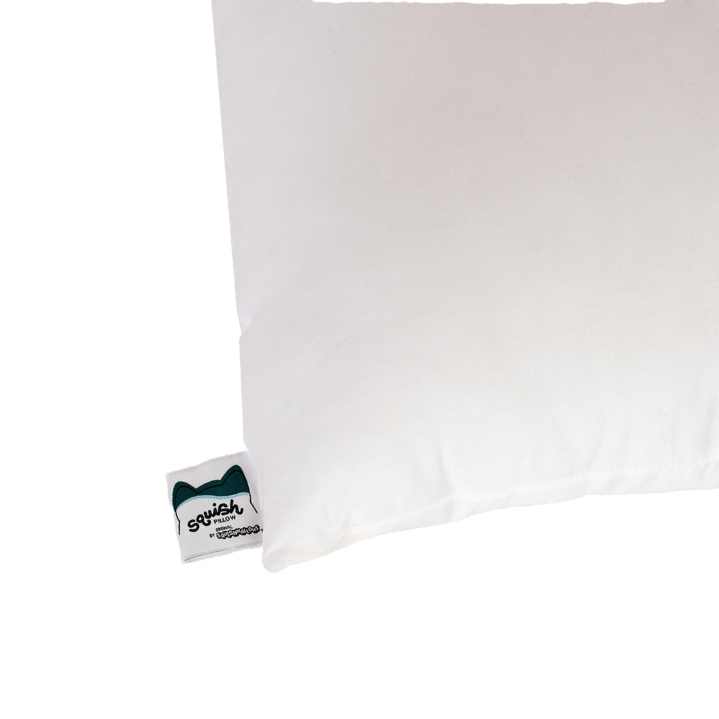 SquishPillow Firm Density Bed Pillow and Pillowcase Cover 2-Pack