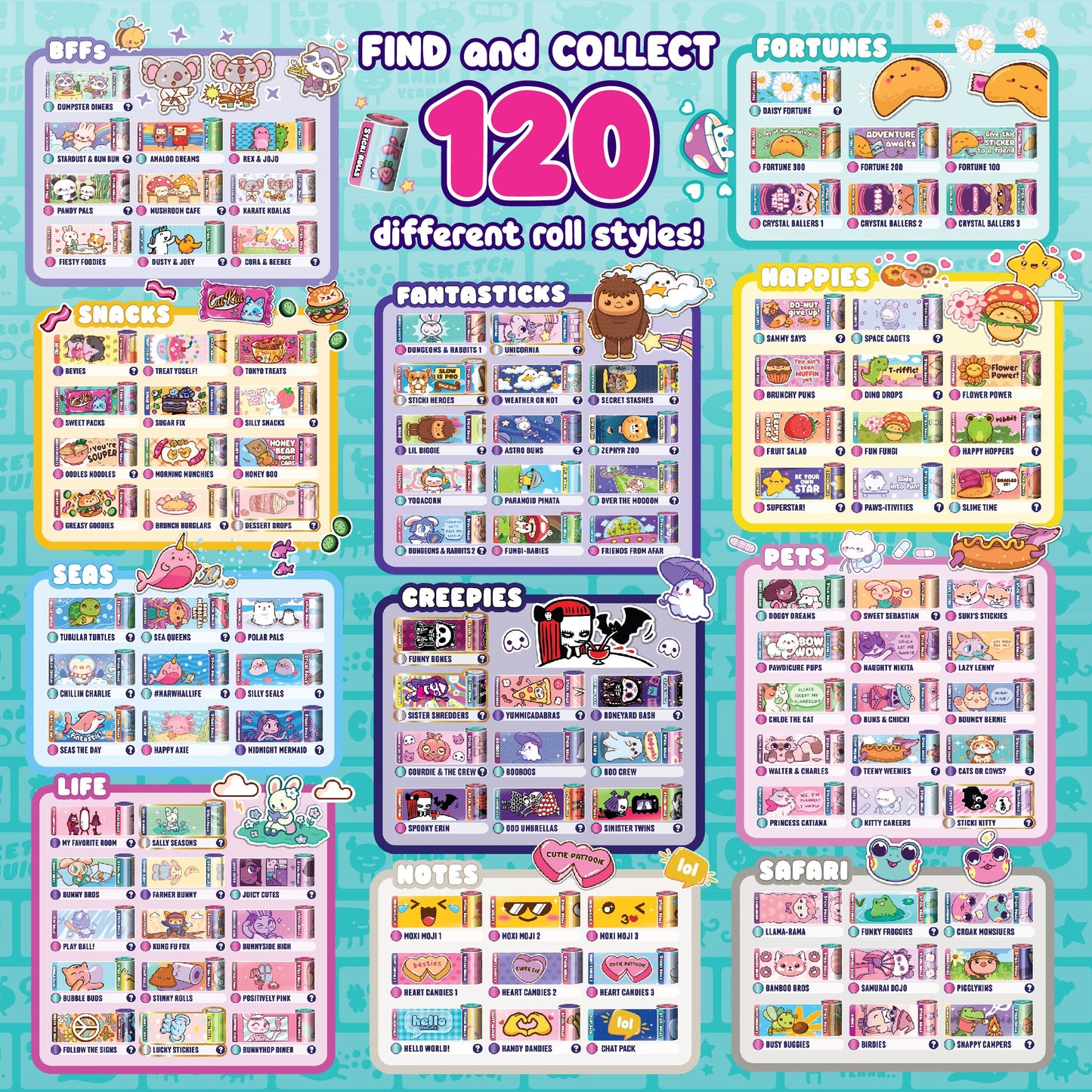Sticki Rolls Sticki Station - Ultimate DIY Sticker Jewelry Kit