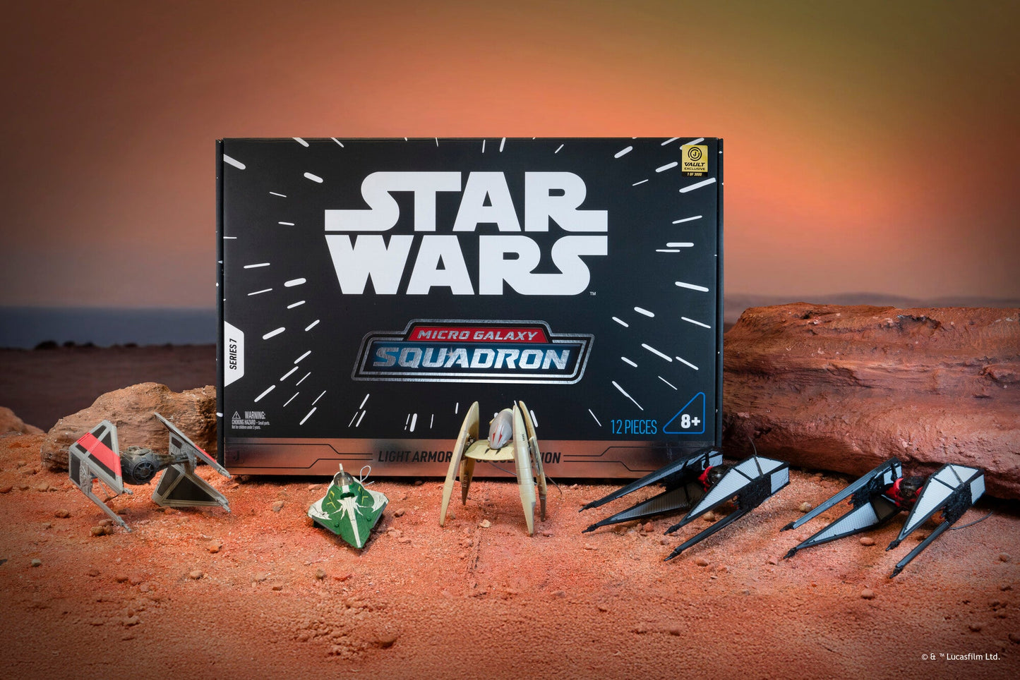 STAR WARS™ Micro Galaxy Squadron Light Armor Class Collection (Series 7)