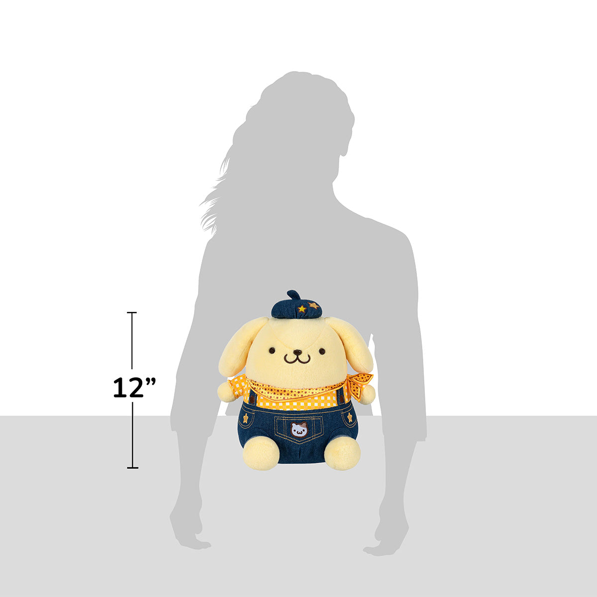 Hello Kitty and Friends Ultra-Premier 12-Inch Pompompurin Plush - Limited Edition