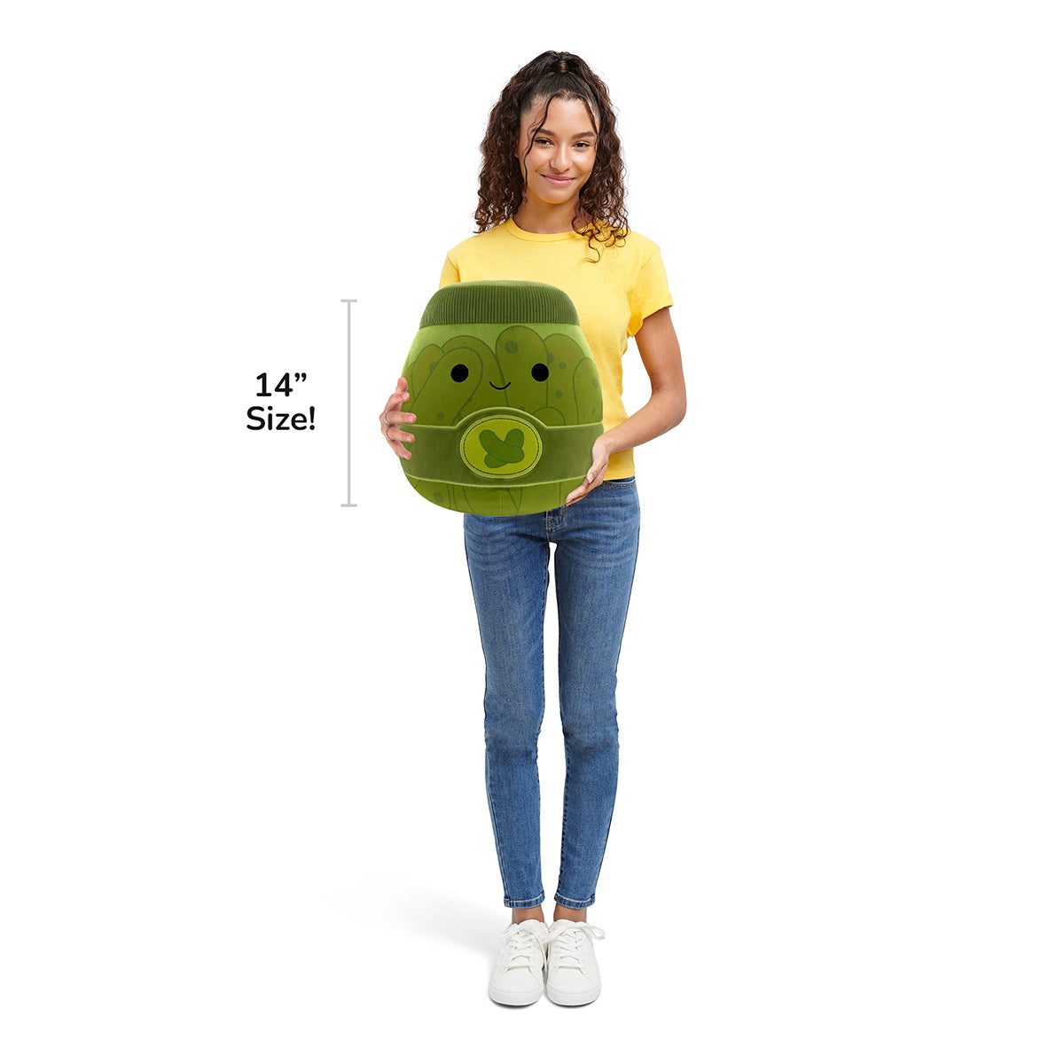 14-Inch Zaid the Green Pickle Jar