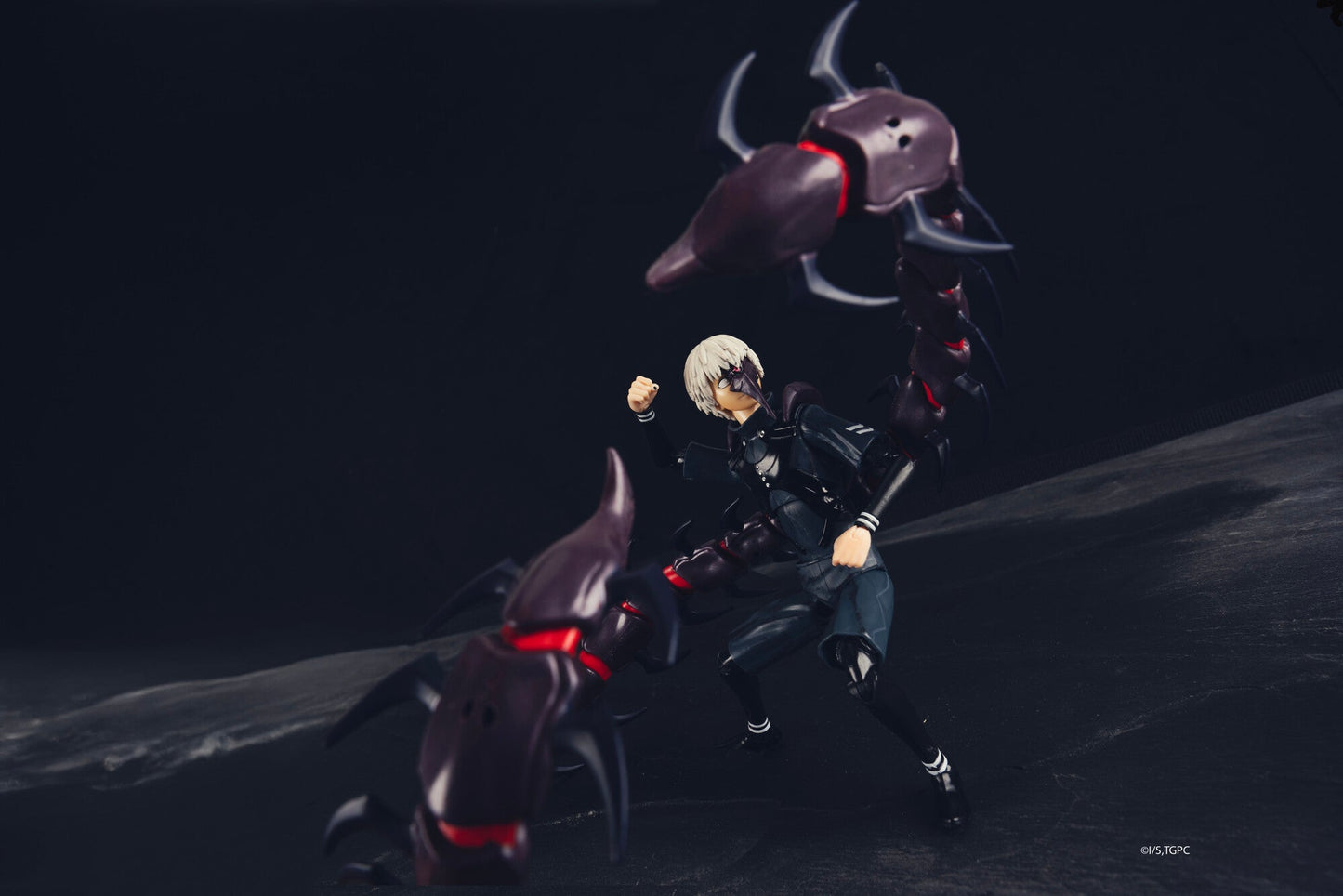 Total Anime Ken Kaneki (Half-Kakuja Version)