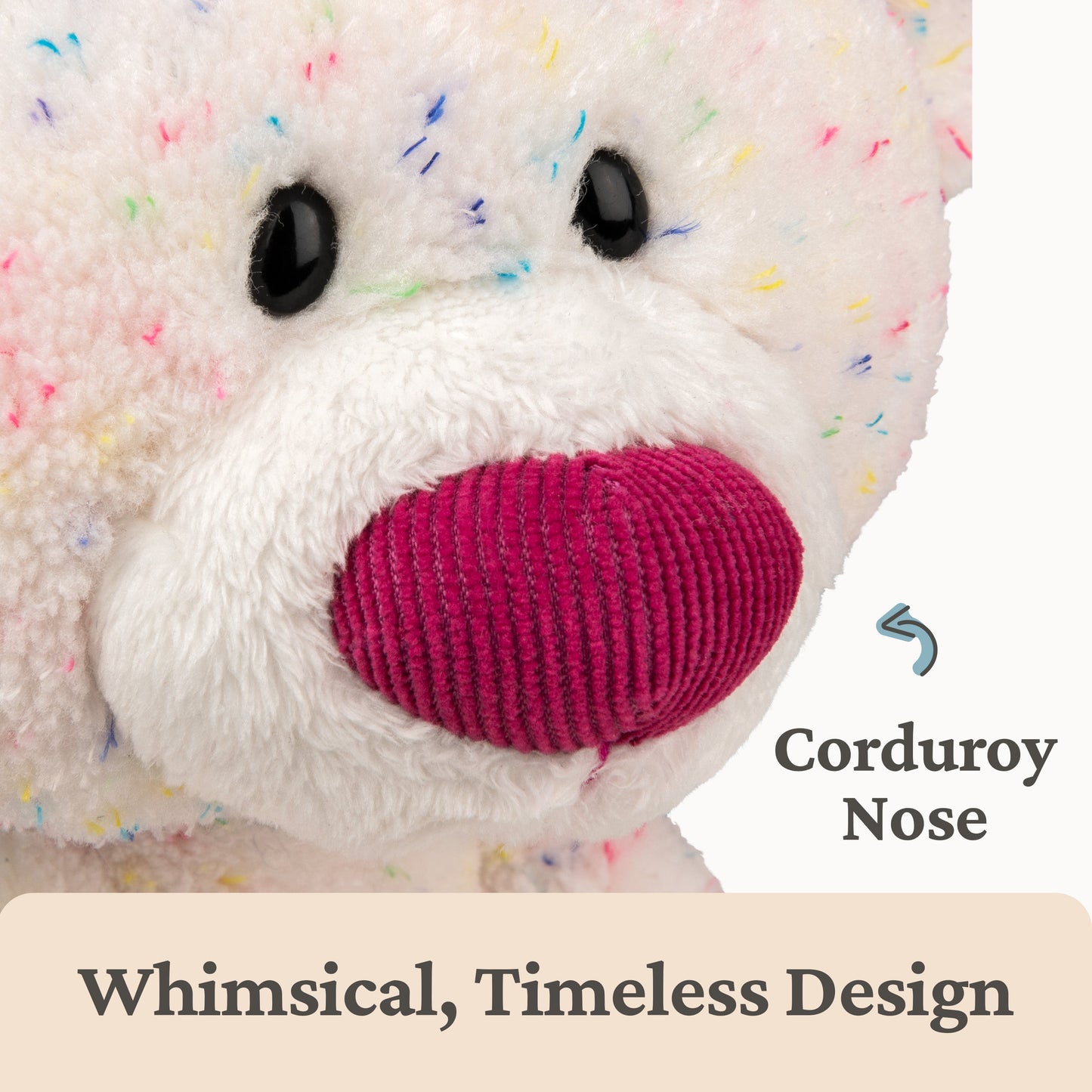 Confetti Toothpick Bear, 15 in