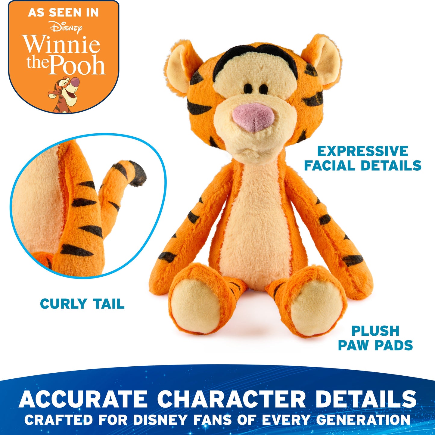 Toothpick Tigger, 15 in