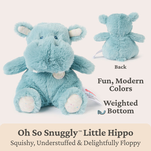 Oh So Snuggly Littles: Hippo, 7 in