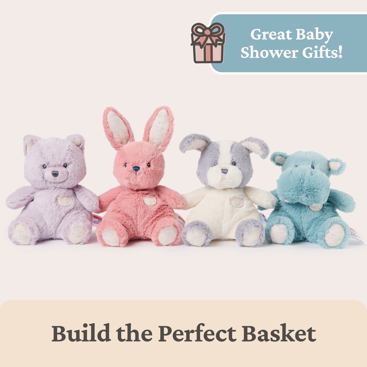 Oh So Snuggly Littles: Hippo, 7 in
