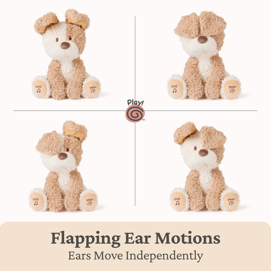 Animated Peeki the Puppy, 12 in