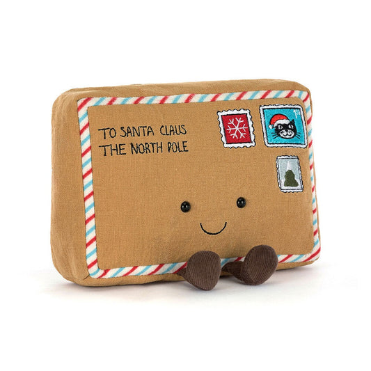 Jellycat Amuseables Letter To Santa Plush