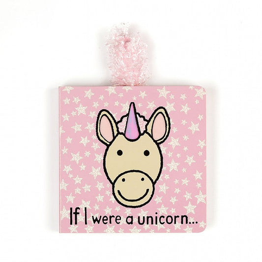 Jellycat If I Were A Unicorn Book And Small Bashful Unicorn Plush Set