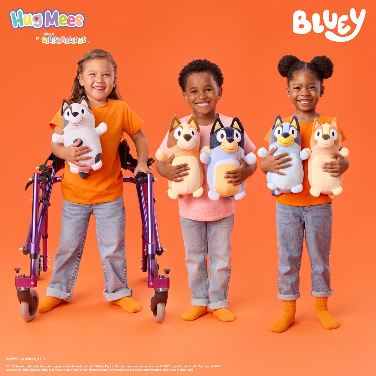 Bluey 10-Inch HugMees Bundle