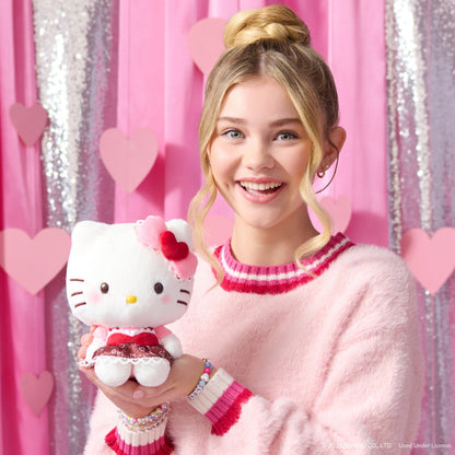 Hello Kitty and Friends Ultra-Premier 8-Inch Hello Kitty Heart Plush - Limited Edition