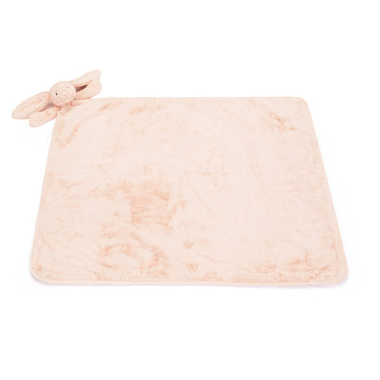 Jellycat Bashful Bunny Blankie - Blush