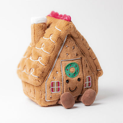 Jellycat Amuseables Gingerbread House Plush
