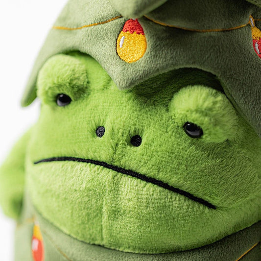 Jellycat Christmas Tree Ricky Rain Frog Plush
