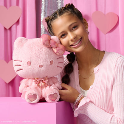 Hello Kitty and Friends Ultra-Premier 12-Inch Hello Kitty Monochrome Plush - Limited Edition