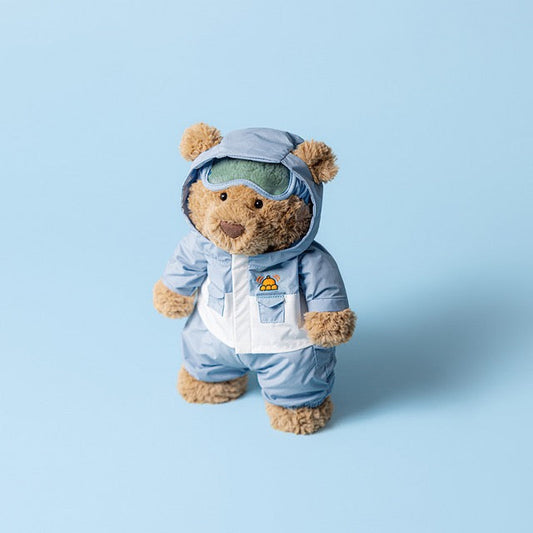 Jellycat Bartholomew Bear ‘Snow Suit’ Medium Plush
