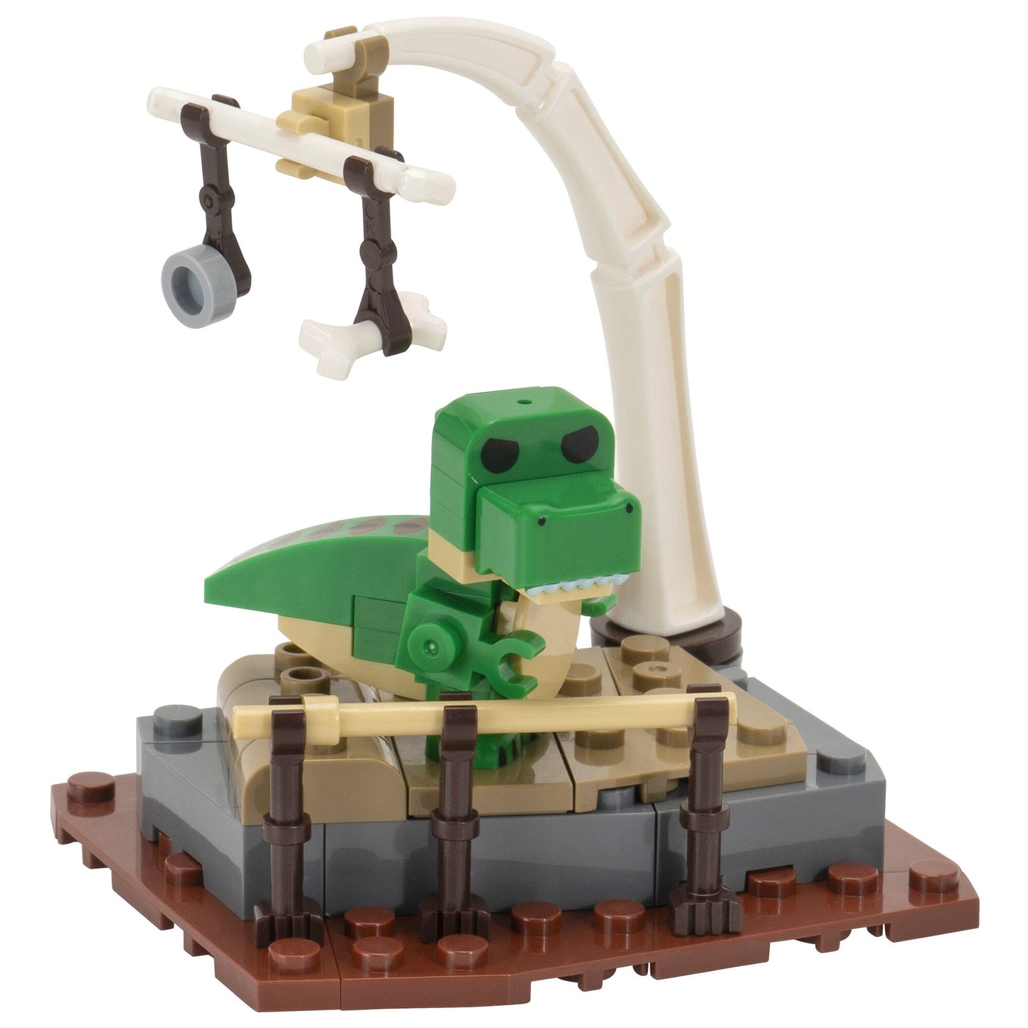 Adopt Me T-Rex & Neanderthal Crib Building Set