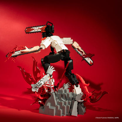 Deluxe Chainsaw Man Building Set