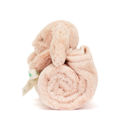 Jellycat Bashful Bunny Blankie - Blush