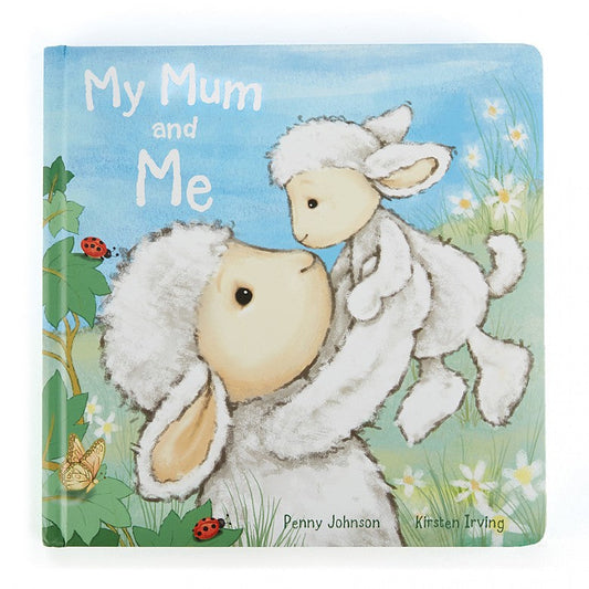 Jellycat Bashful Lamb My Mom and Me Book
