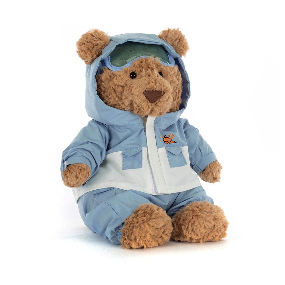 Jellycat Bartholomew Bear ‘Snow Suit’ Medium Plush