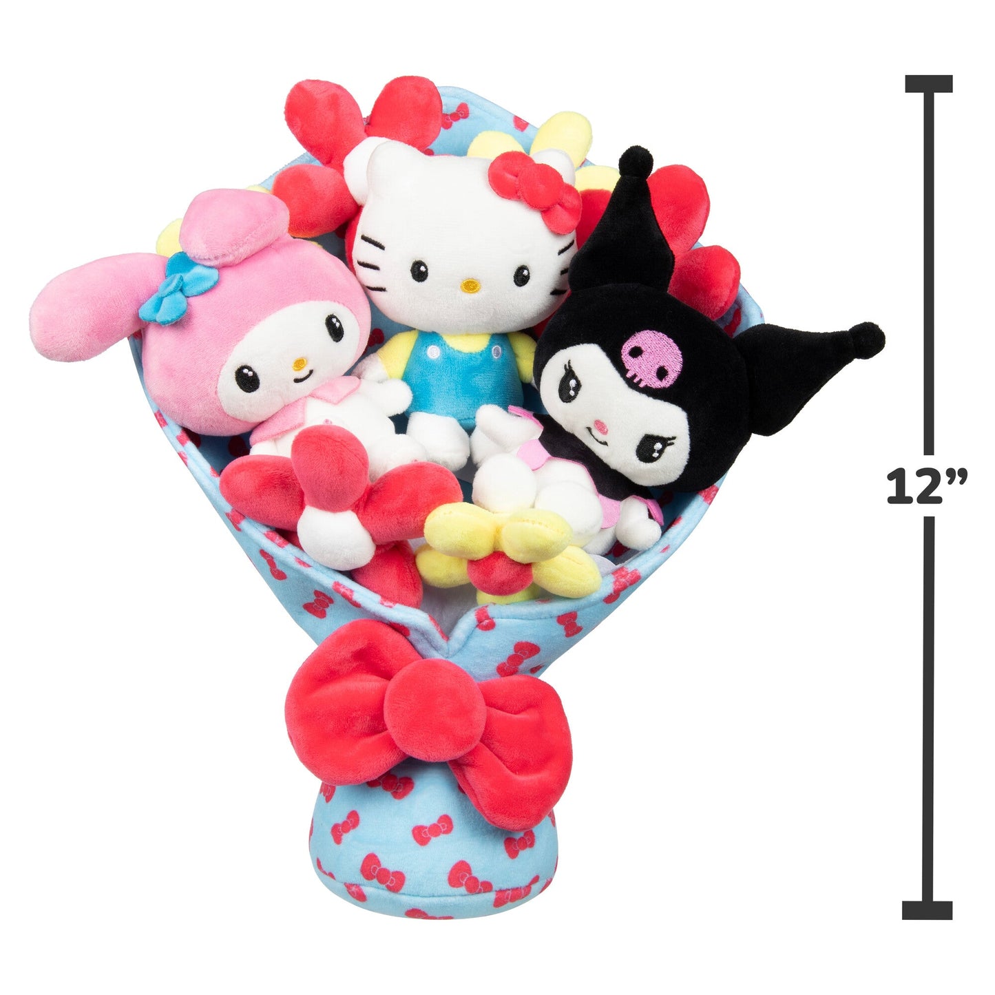Hello Kitty and Friends 12-Inch Plush Celebration Bouquet