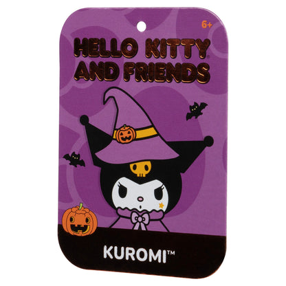 Hello Kitty and Friends 8-Inch Kuromi Halloween Plush Wearing a Witch Costume