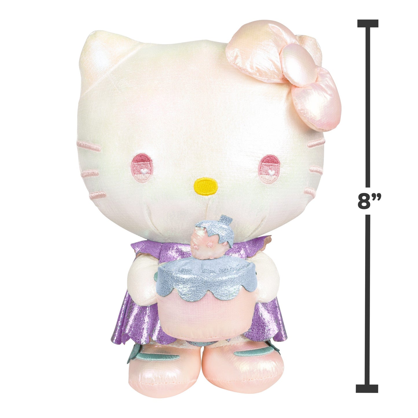 Hello Kitty and Friends Ultra-Premier 8-Inch Hello Kitty Birthday Plush - Limited Edition