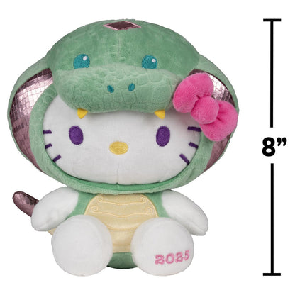 Hello Kitty and Friends 8-Inch Hello Kitty 2025 Year of the Snake New Year Plush - Limited Edition