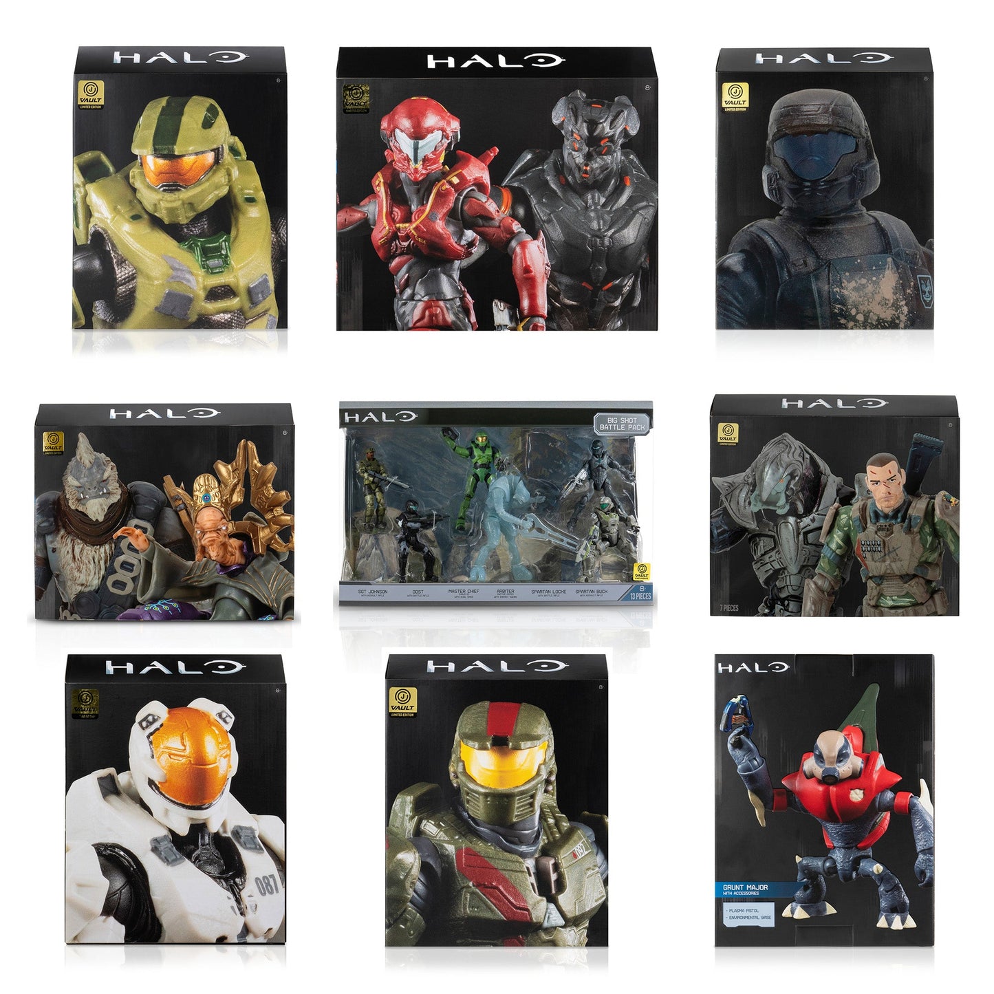 Vault Halo Figure Master Bundle - Includes 17 Figures!