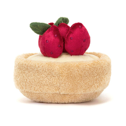 Jellycat Amuseables Fleurette Tarte Aux Fraises Plush