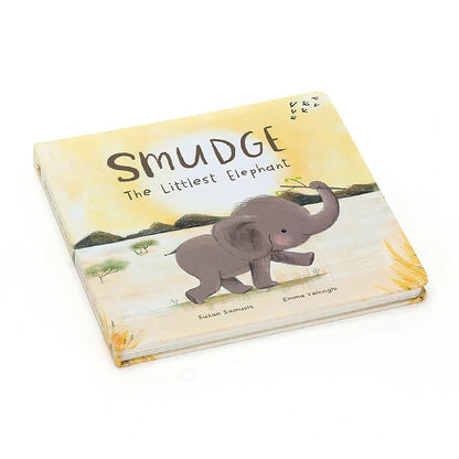 Jellycat Smudge the Littlest Elephant Book and Smudge Elephant Plush