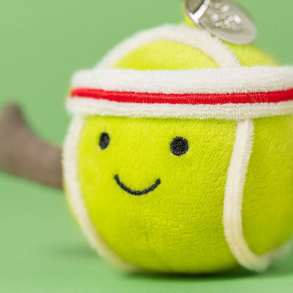 Jellycat Amuseables Sports Tennis Ball Bag Charm