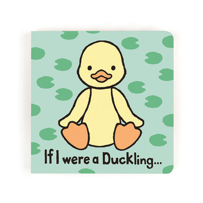 Jellycat If I were a Duckling Board Book and Yummy Duckling Plush