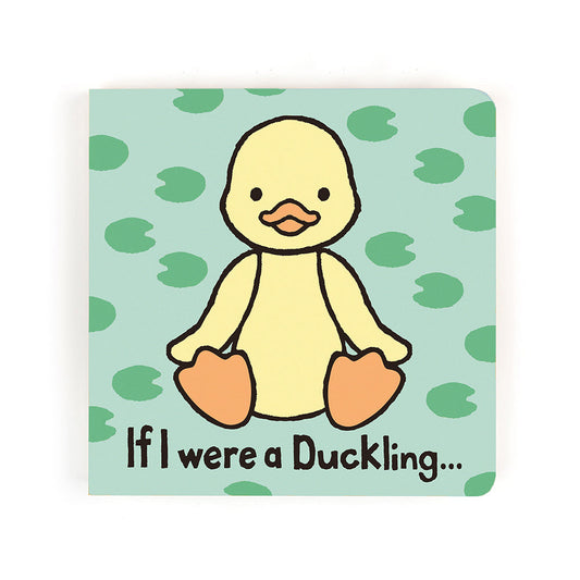 Jellycat If I were a Duckling Board Book and Yummy Duckling Plush
