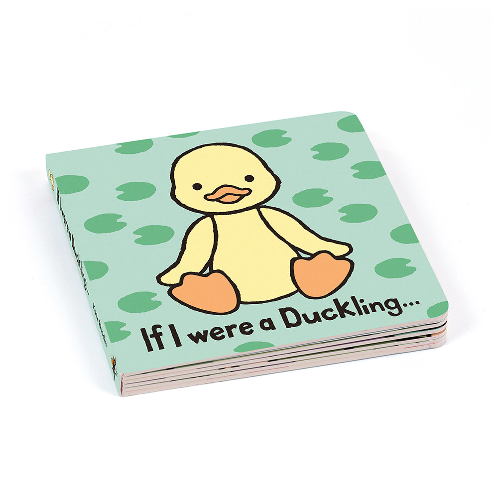 Jellycat If I were a Duckling Board Book and Yummy Duckling Plush