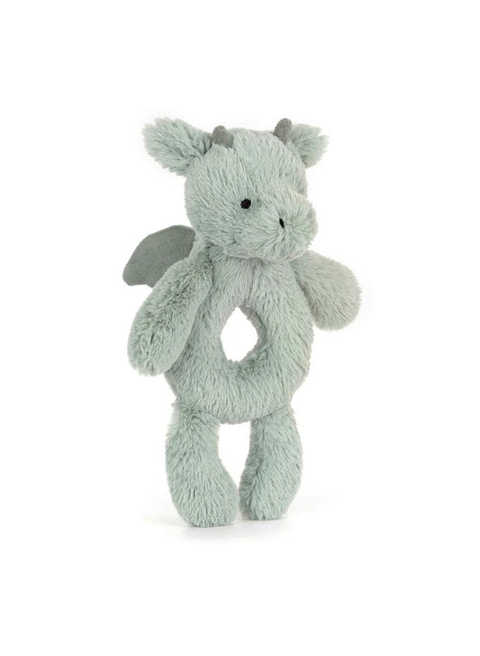 Jellycat Bashful Dragon Ring Rattler