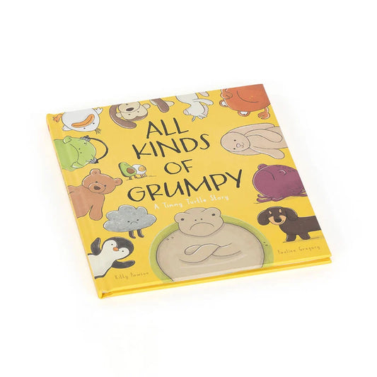 Jellycat All Kinds Of Grumpy Book (A Timmy Turtle Story)
